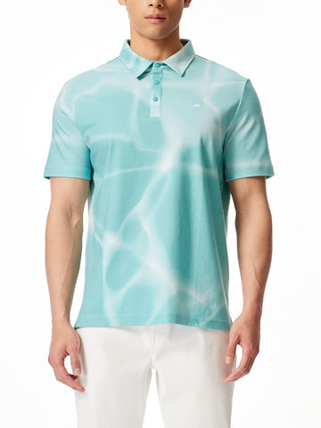 波光印花Polo