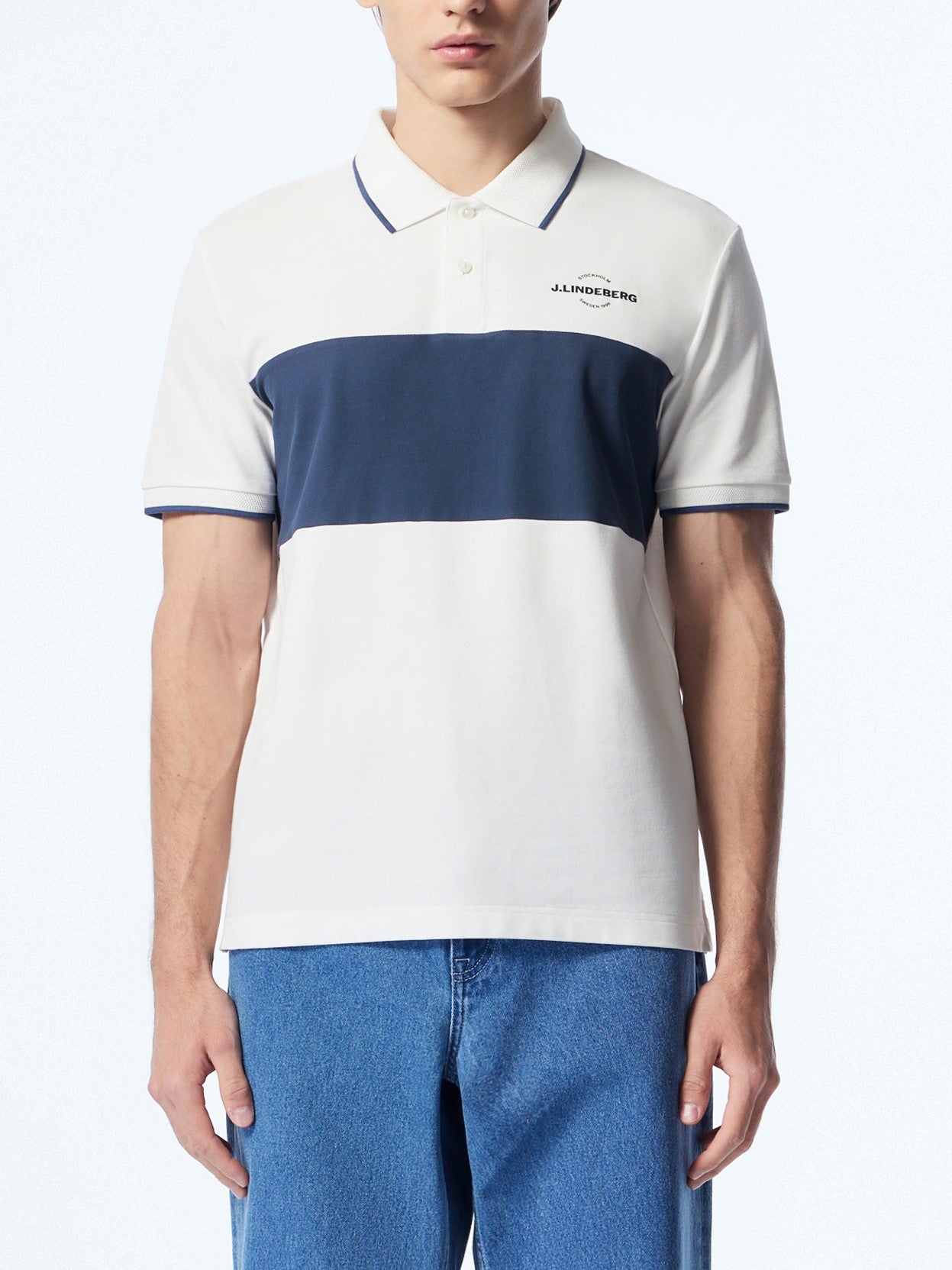 色塊拼接Polo