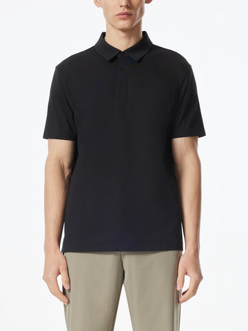 透氣拼接Polo