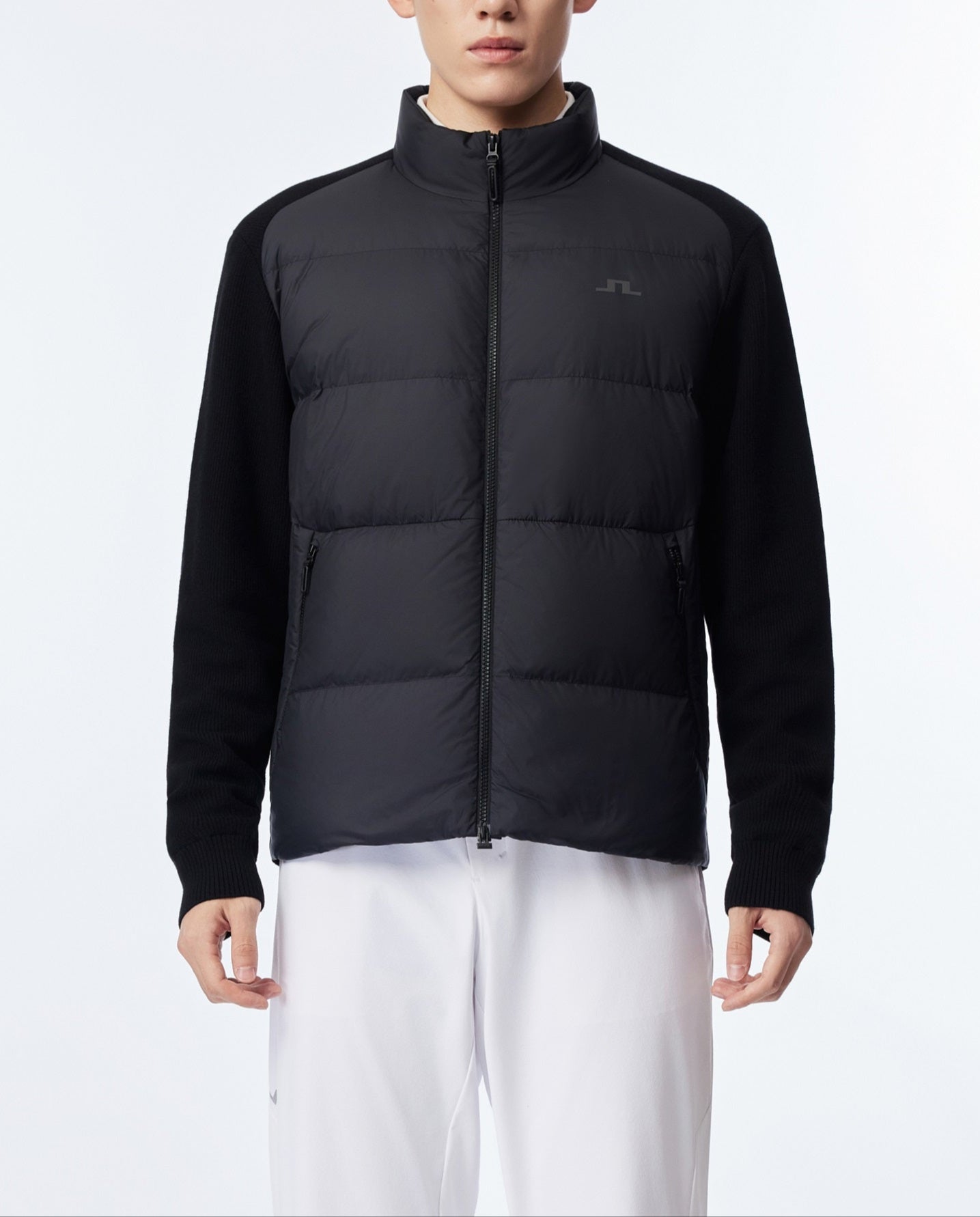 JL緹花針織鵝絨外套