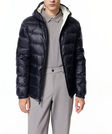 防潑水雙面穿羽絨外套