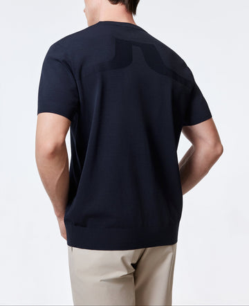 短袖Logo針織上衣