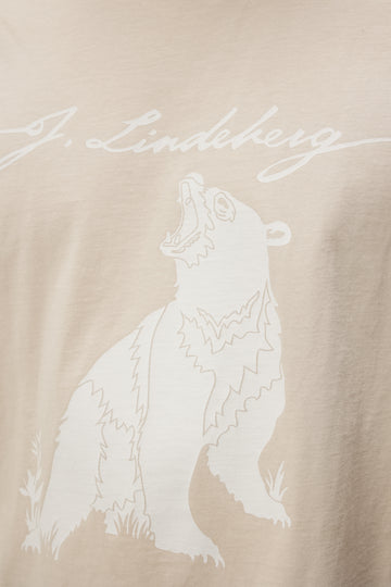 登峰棕熊印花T-Shirt
