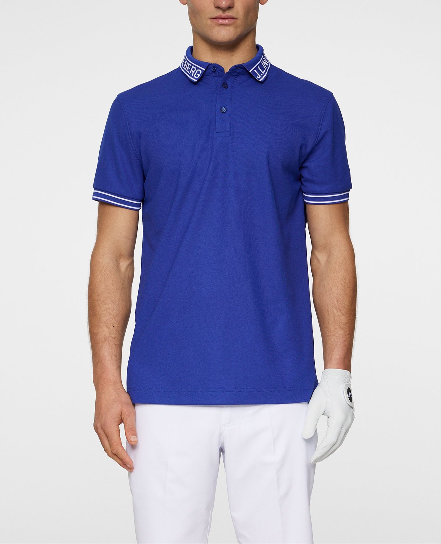 JL領片緹花網眼Polo