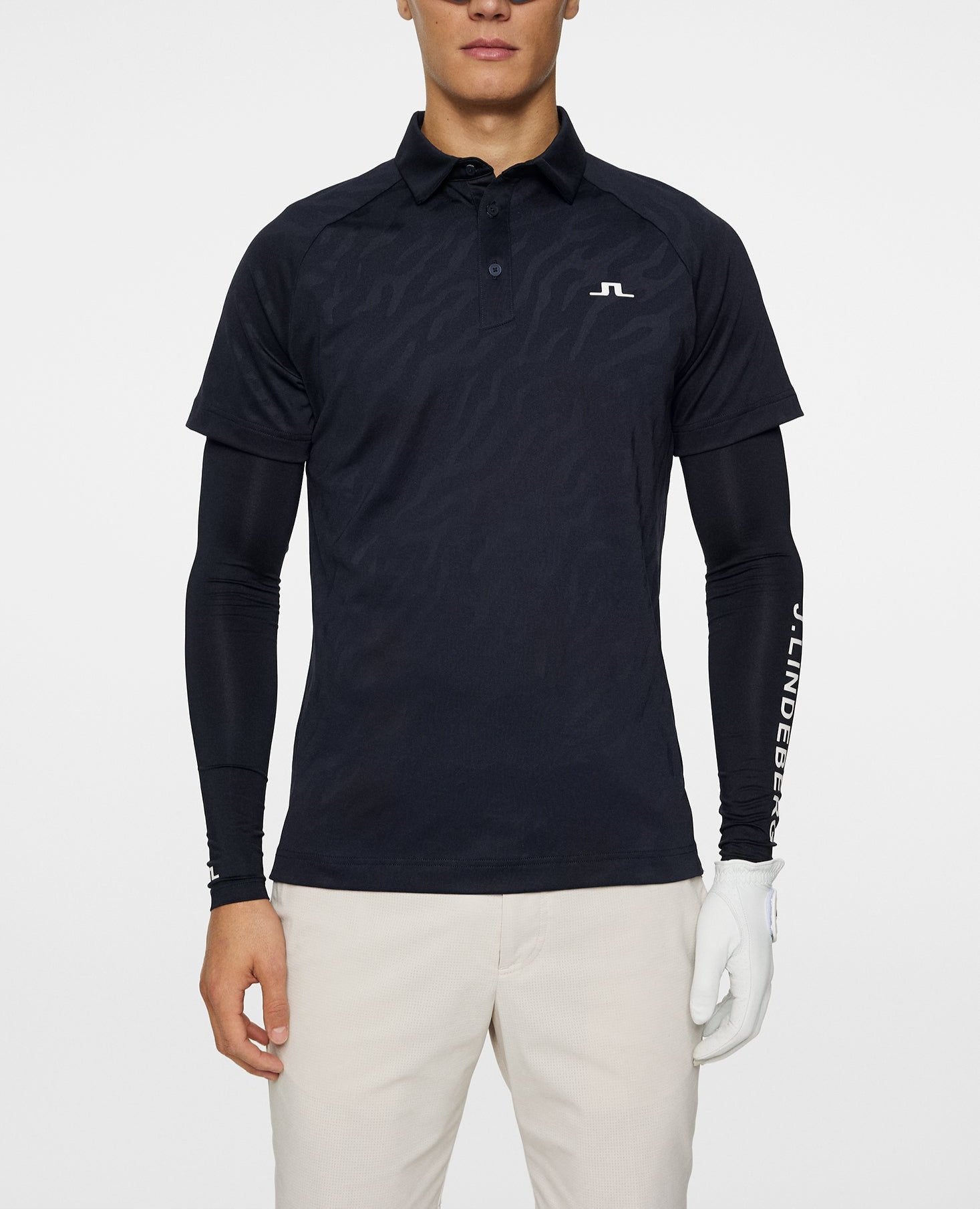 虎紋緹花網眼Polo