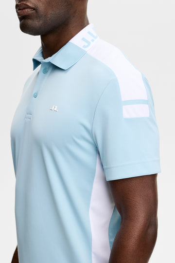 領片緹花機能Polo