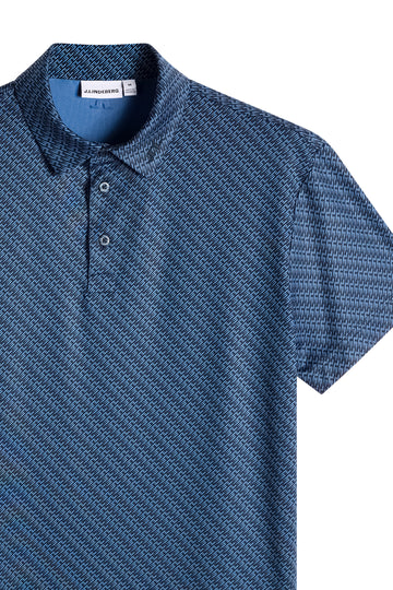 滿版橋型印花彈力Polo