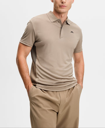 橋型緹花針織Polo