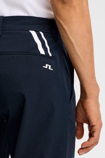 超透氣格紋長褲