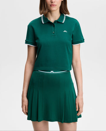 短版透氣網眼Polo