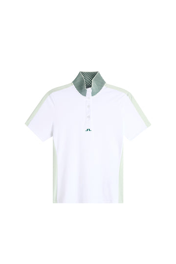 幾何印花立領Polo