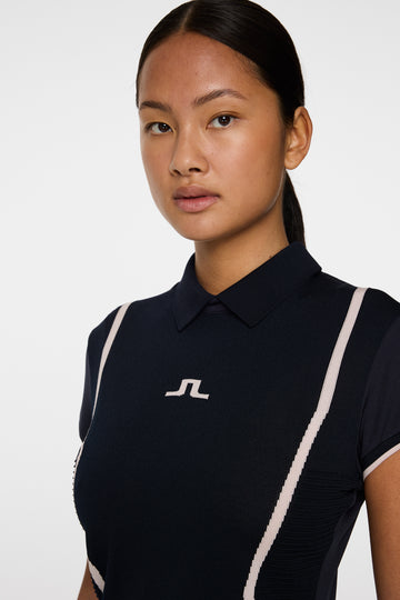 修身針織Polo