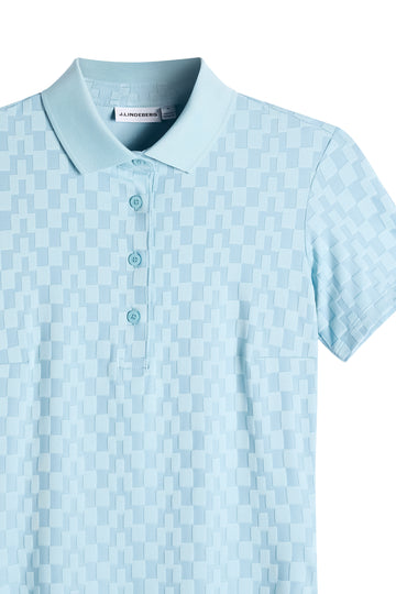 橋型幾何立體緹花洋裝