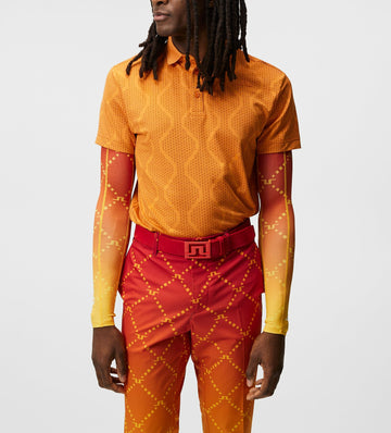 鑽石波紋緹花Polo